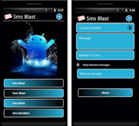 SMS Blast screenshot